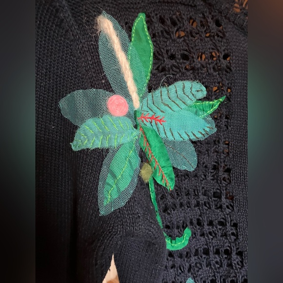 Anthropologie Mona + Mabel Floriography Cardigan XL - Picture 5 of 8